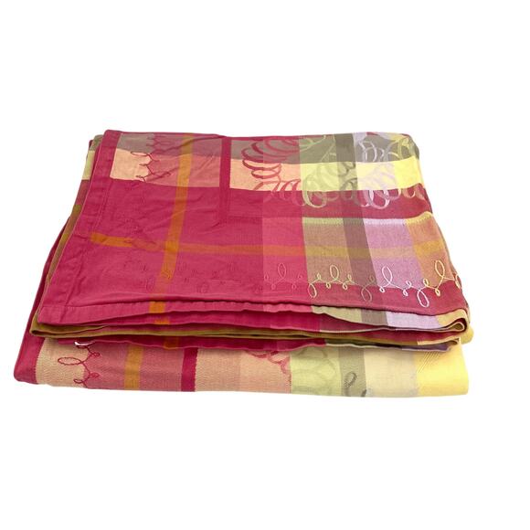 Garnier Thiebaut French Provençale sun flower cotton tablecloth - Picture 3 of 10